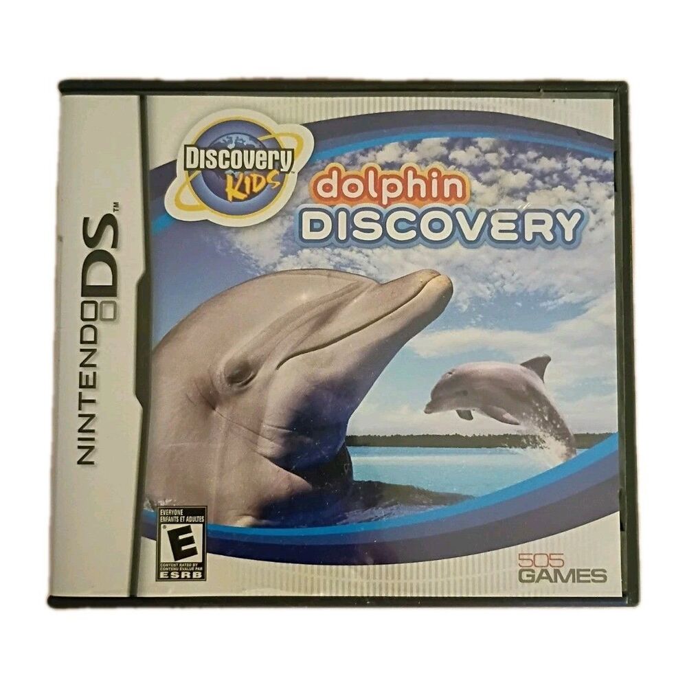 Discovery Kids: Dolphin Discovery Nintendo DS Complete Case+Game+Manual Rated E
